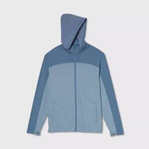 Men's UPF 50 Lightweight Jacket - All in Motion, Blue, XL.